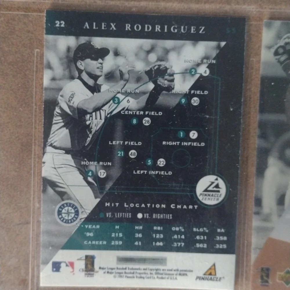 A Rod Baseball Trading Card Collection(Rookie Card)